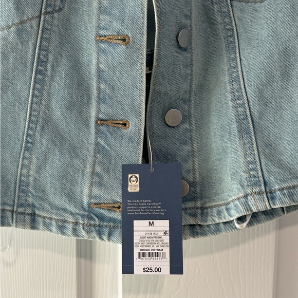 NWT Universal Threads Denim Halter - Picture 3 of 4